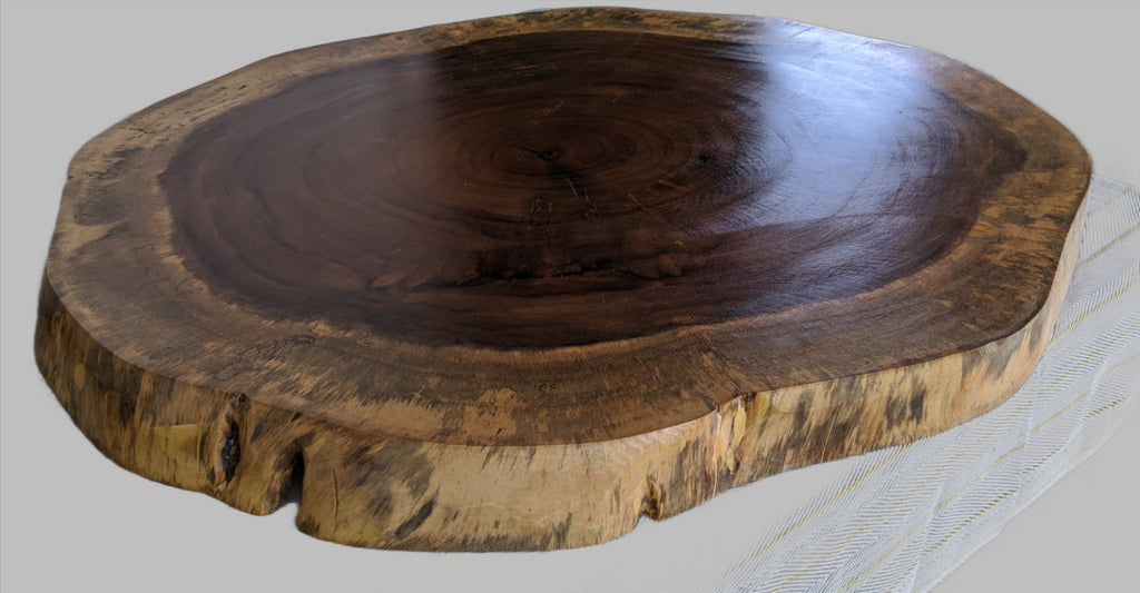 Roundtop Live Edge - Guanacaste Wood